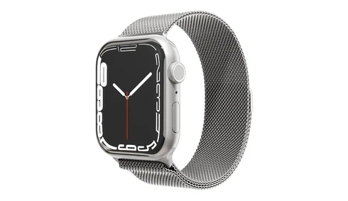Ремешок VLP миланская петля для Apple Watch 44/45/46/49 серебристый