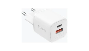 Зарядное устройство Deppa 20W (USB-C + USB-A) белый