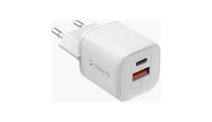 Зарядное устройство Deppa 33W (USB-C + USB-A) белый