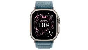 Apple Watch Ultra 3 49 мм Натуральный Титан / Синий Alpine Loop
