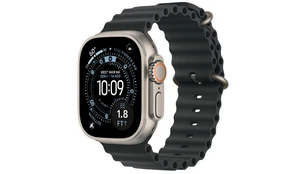 Apple Watch Ultra 3 49 мм Натуральный Титан / Черный Ocean Band
