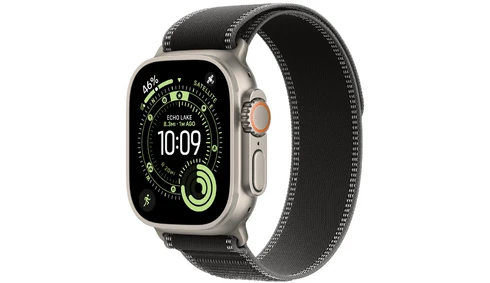 Apple Watch Ultra 3 49 мм Натуральный Титан / Черный Trail Loop