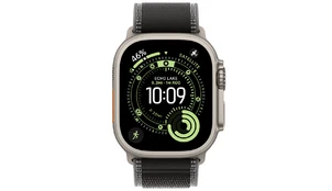 Apple Watch Ultra 3 49 мм Натуральный Титан / Черный Trail Loop