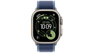 Apple Watch Ultra 3 49 мм Натуральный Титан / Синий Trail Loop