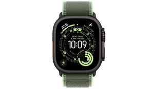 Apple Watch Ultra 3 49 мм Черный Титан / Зеленый Trail Loop