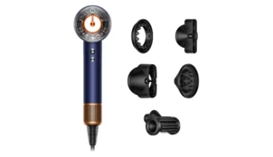 Фен Dyson Supersonic Nural HD16 (Prussian Blue/Rich Copper) [Вилка с переходником], Prussian Blue/Rich Copper