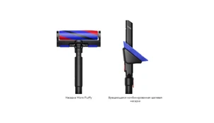 Пылесос Dyson PencilVac Fluffy (Matte Black) [Вилка с переходником]