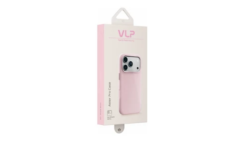 Чехол VLP Aster Pro Case с MagSafe для iPhone 18 Pro розовый