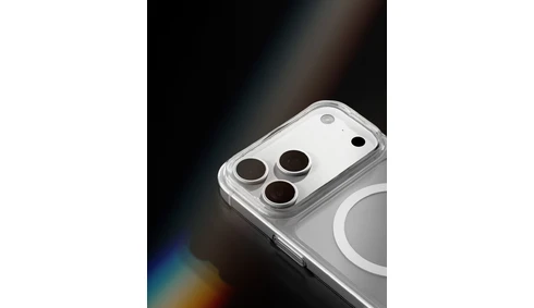 Чехол VLP Diamond Case с MagSafe для iPhone 18 Pro прозрачный