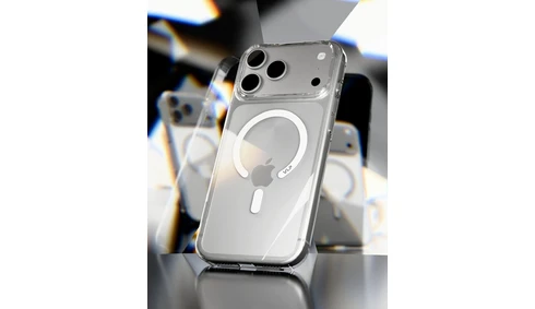 Чехол VLP Diamond Case с MagSafe для iPhone 18 Pro прозрачный