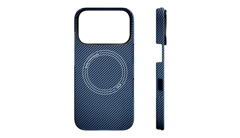 Чехол VLP Kevlar Case с MagSafe для iPhone 18 Pro синий