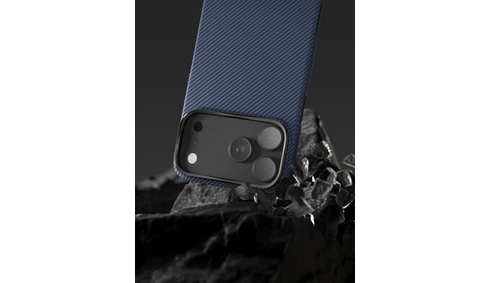 Чехол VLP Kevlar Case с MagSafe для iPhone 18 Pro синий