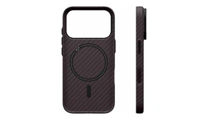 Чехол VLP LITE Grid Case с MagSafe для iPhone 18 Pro темно-вишневый