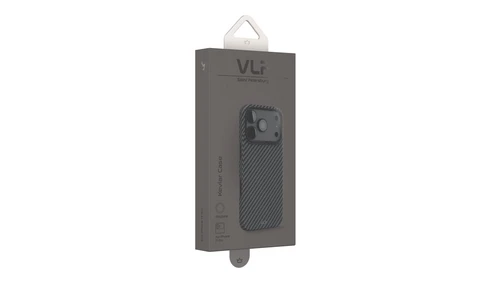 Чехол VLP Kevlar Case с MagSafe для iPhone 17 Pro черный
