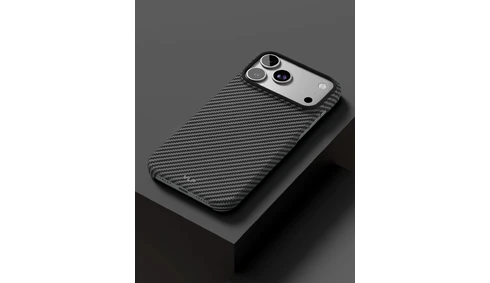 Чехол VLP Kevlar Case с MagSafe для iPhone 17 Pro Max черный