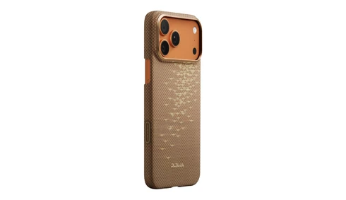 Чехол PITAKA Ultra-Slim Case для iPhone 17 Pro Max Golden Glint