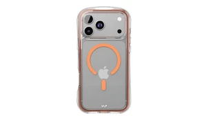 Чехол VLP Bubble Case с MagSafe для iPhone 17 Pro Max оранжевый
