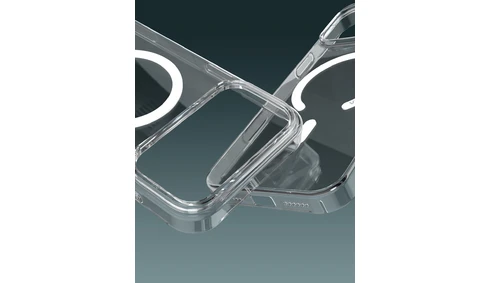 Чехол VLP Diamond Case с MagSafe для iPhone 18 Pro Max прозрачный