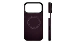 Чехол VLP Kevlar Case с MagSafe для iPhone 18 Pro Max темно-вишневый