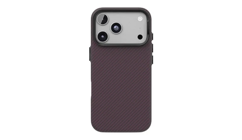 Чехол VLP LITE Grid Case с MagSafe для iPhone 18 Pro Max темно-вишневый
