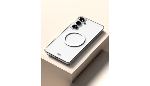 Чехол VLP Puro Case с MagSafe для Galaxy S26+ прозрачный