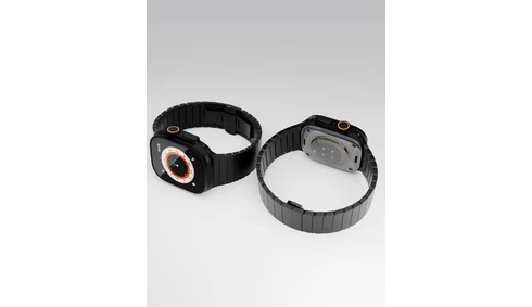 Ремешок VLP Titanium Band для Apple Watch 42/44/45/49 черный