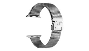 Ремешок Caweon Fiori для Apple Watch 44/45/46/49 серебристый