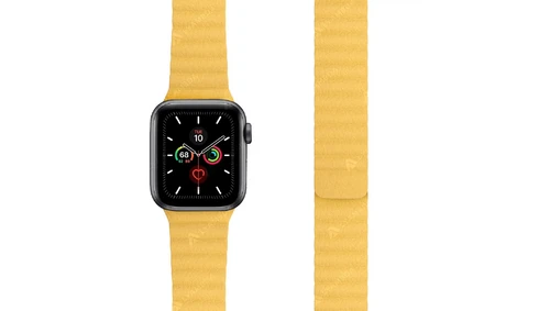 Ремешок Lyambda Pollux для Apple Watch 38/40/41 желтый