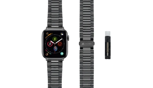 Ремешок Lyambda KEID для Apple Watch 38/40/41 черный