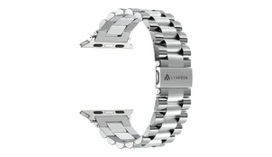 Ремешок Lyambda KEID для Apple Watch 42/44/45 серебристый