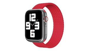 Ремешок VLP нейлоновый плетеный для Apple Watch 38/40/41 красный