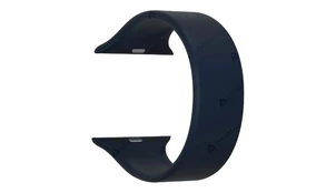 Ремешок Lyambda Atria для Apple Watch 42/44/45/49 темно-синий