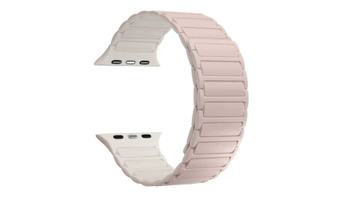 Ремешок Caweon Gacrux для Apple Watch 40/41/42 розовый с айвори