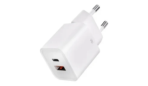 Зарядное устройство VLP G-Charge 30W (USB-C + USB-A) PD, QC белый