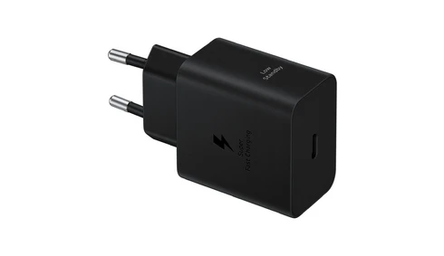 Зарядное устройство Samsung 45W (USB-C) + кабель USB-C 1.8 м черный