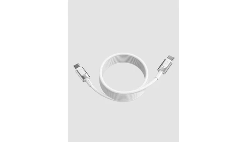 Кабель VLP Force Line Magnet USB-C - USB-C 100W (1.5 м) белый