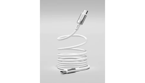 Кабель VLP Force Line Magnet USB-C - USB-C 100W (1.5 м) белый