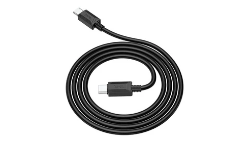 Кабель HOCO X73 USB-C - USB-C 60W (1 м) черный