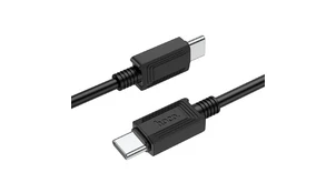 Кабель HOCO X73 USB-C - USB-C 60W (1 м) черный