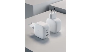 Зарядное устройство VLP G-Charge 65W (2xUSB-C + USB-A) белый