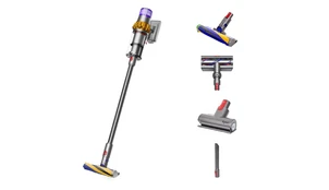 Пылесос Dyson V15 Detect Absolute (Yellow/Nickel) [Вилка с переходником]